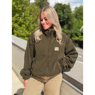 Gilet en teddy Mira - Kaki