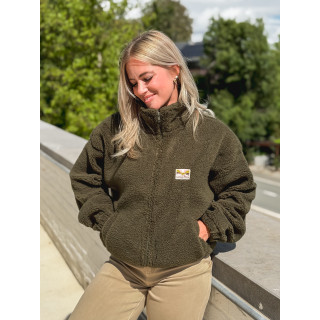 Gilet en teddy Mira - Kaki