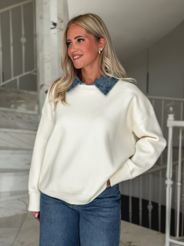 Pull Mirella - Crème