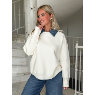 Pull Mirella - Crème