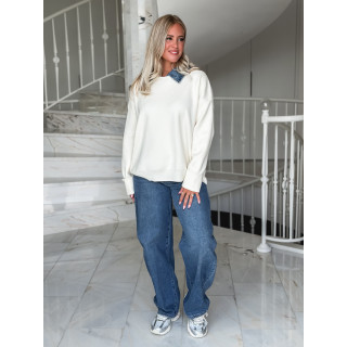 Pull Mirella - Crème