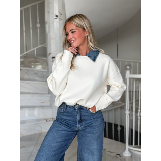 Pull Mirella - Crème
