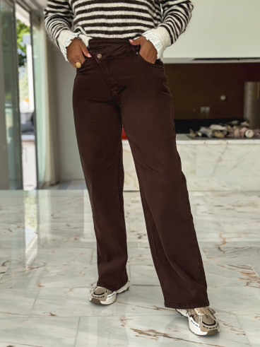 Jeans Sarita - Chocolat