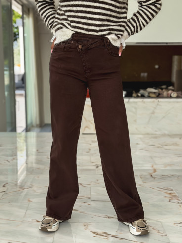 Jeans Sarita - Chocolat