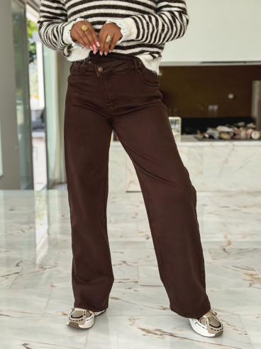 Jeans Sarita - Chocolat
