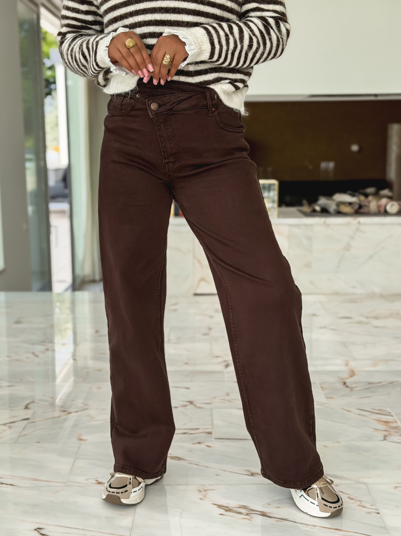 Jeans Sarita - Chocolat