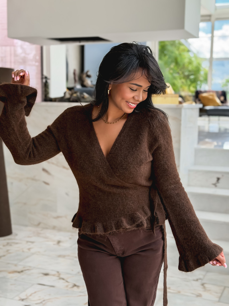 Pull Kéylia - Chocolat Pull Kéylia - Chocolat