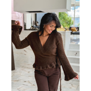 Pull Kéylia - Chocolat