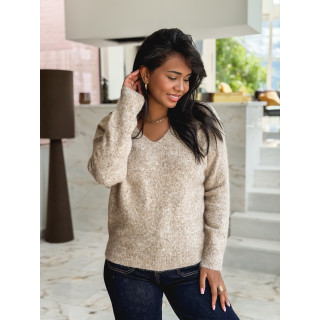 Pull Elyzane - Taupe