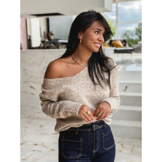 Pull Elyzane - Taupe