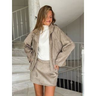 Jupe Farah - Taupe