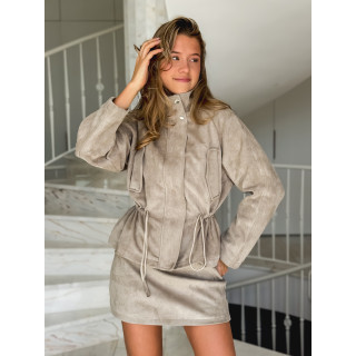 Jupe Farah - Taupe