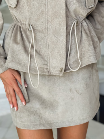 Jupe Farah - Taupe Jupe Farah - Taupe