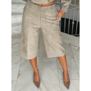 Bermuda Idris - Taupe