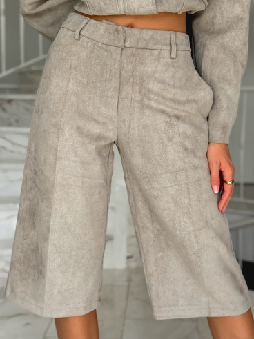 Bermuda Idris - Taupe