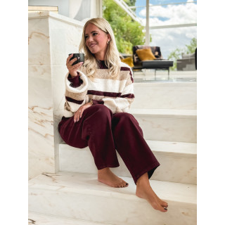 Jeans Nazli - Bordeaux