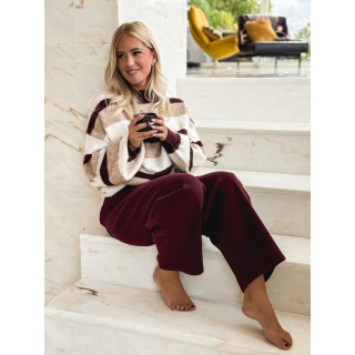 Jeans Nazli - Bordeaux