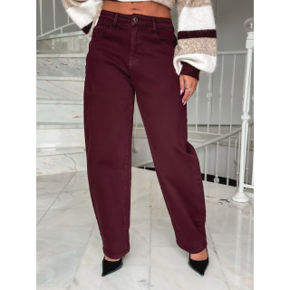 Jeans Nazli - Bordeaux