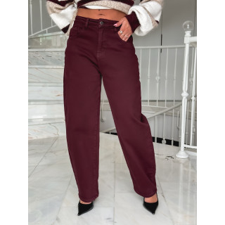 Jeans Nazli - Bordeaux