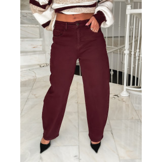 Jeans Nazli - Bordeaux