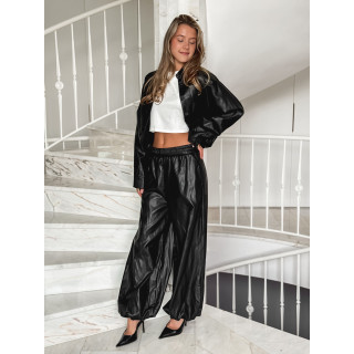 Chemise en simili Zendaya - Noir