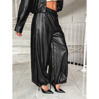 Pantalon en simili Zendaya - Noir