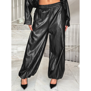 Pantalon en simili Zendaya - Noir