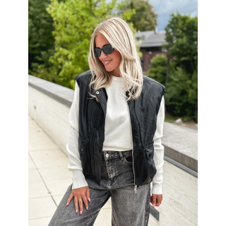 Veste sans manches Clio - Noir