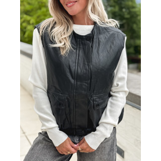 Veste sans manches Clio - Noir