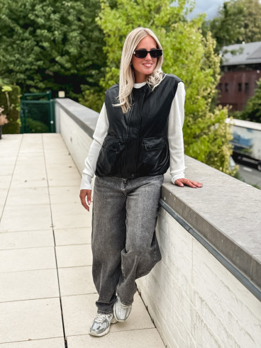 Veste sans manches Clio - Noir Veste sans manches Clio - Noir