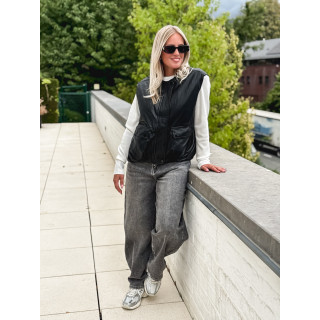 Veste sans manches Clio - Noir