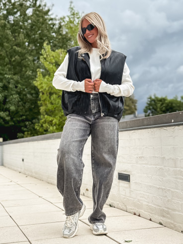 Jeans Ilanka - Gris foncé Jeans Ilanka - Gris foncé