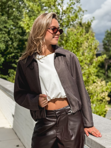 Veste Cecila - Chocolat Veste Cecila - Chocolat