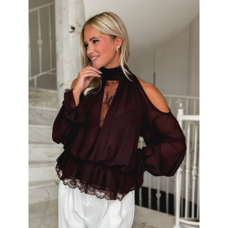 Blouse Venezuela - prune