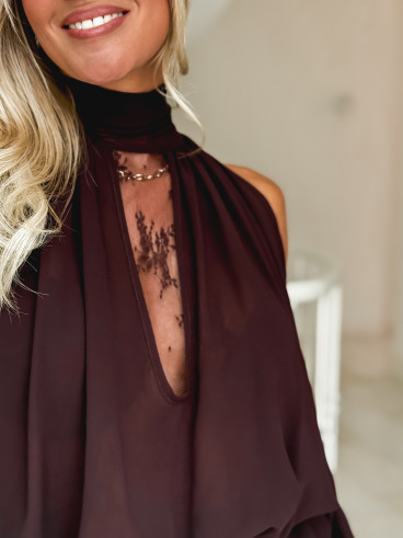 Blouse Venezuela - prune Blouse Venezuela - prune