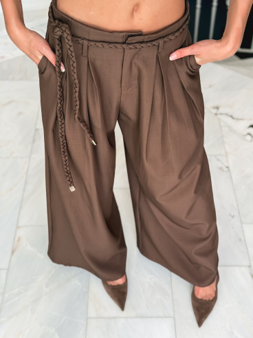 Pantalon Kalyssia - Chocolat