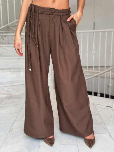 Pantalon Kalyssia - Chocolat