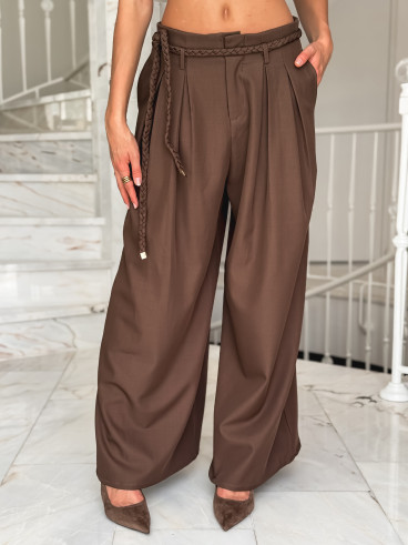 Pantalon Kalyssia - Chocolat