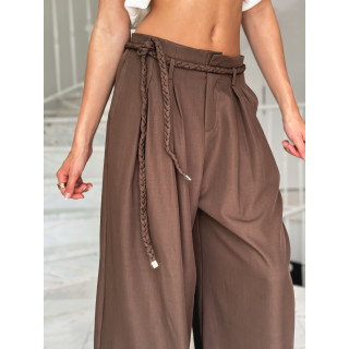 Pantalon Kalyssia - Chocolat