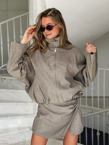 Veste Fabia - Taupe