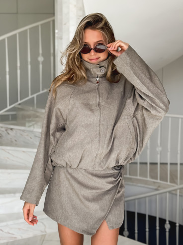 Veste Fabia - Taupe