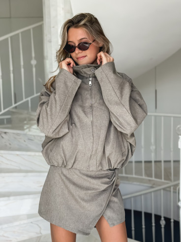 Veste Fabia - Taupe Veste Fabia - Taupe