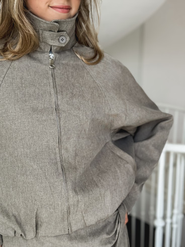 Veste Fabia - Taupe Veste Fabia - Taupe