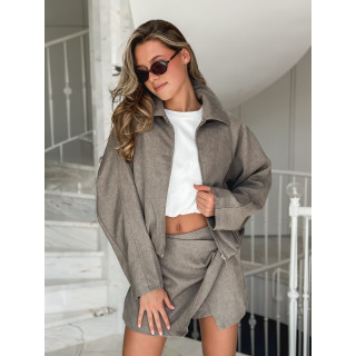 Veste Fabia - Taupe