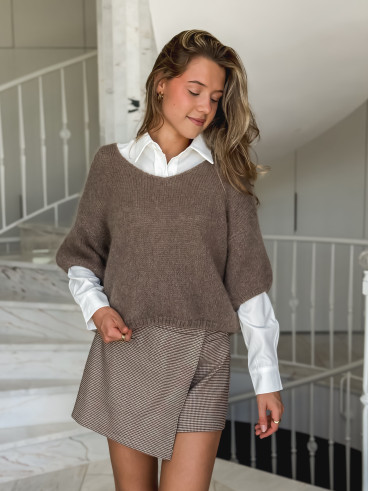 Pull Célia - Taupe