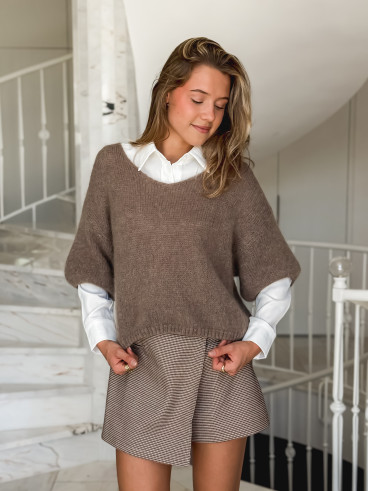 Pull Célia - Taupe