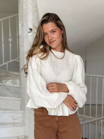 Blouse Azalys - Beige
