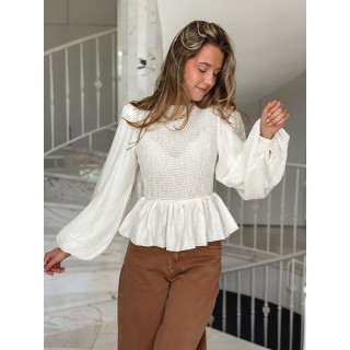 Blouse Azalys - Beige