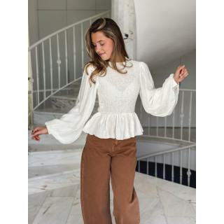 Blouse Azalys - Beige