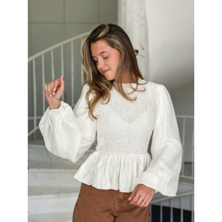 Blouse Azalys - Beige